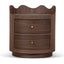 CST12143-DW 51cm Bedside Table - Walnut