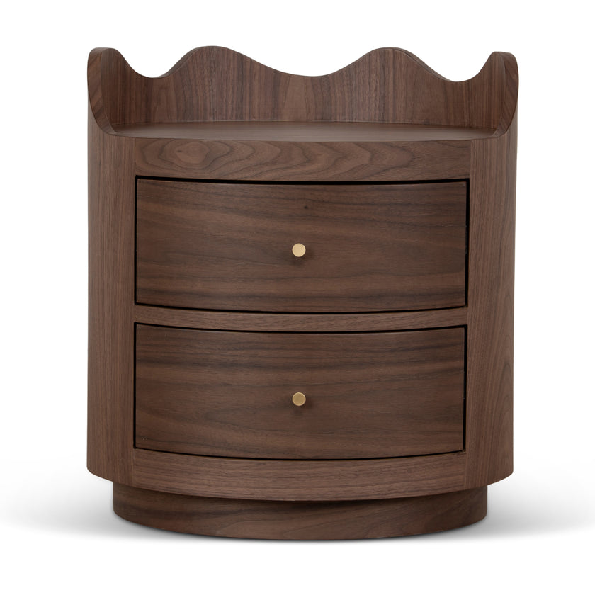 CST12143-DW 51cm Bedside Table - Walnut