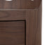 CST12143-DW 51cm Bedside Table - Walnut