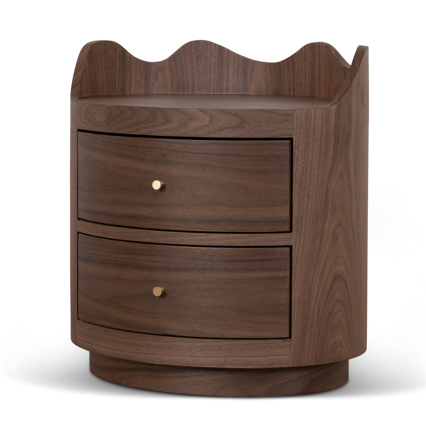 CST12143-DW 51cm Bedside Table - Walnut