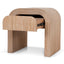 CST12155-NI 50cm Bedside Table - Light Natural