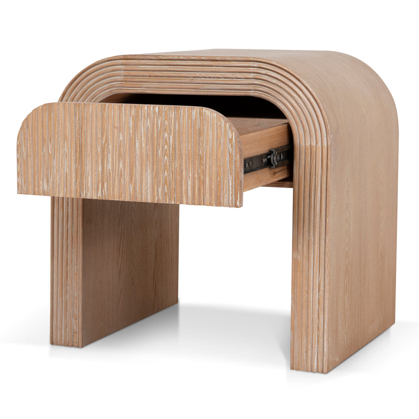 CST12155-NI 50cm Bedside Table - Light Natural