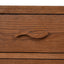 CST12262-OW 50cm Bedside Table - Walnut