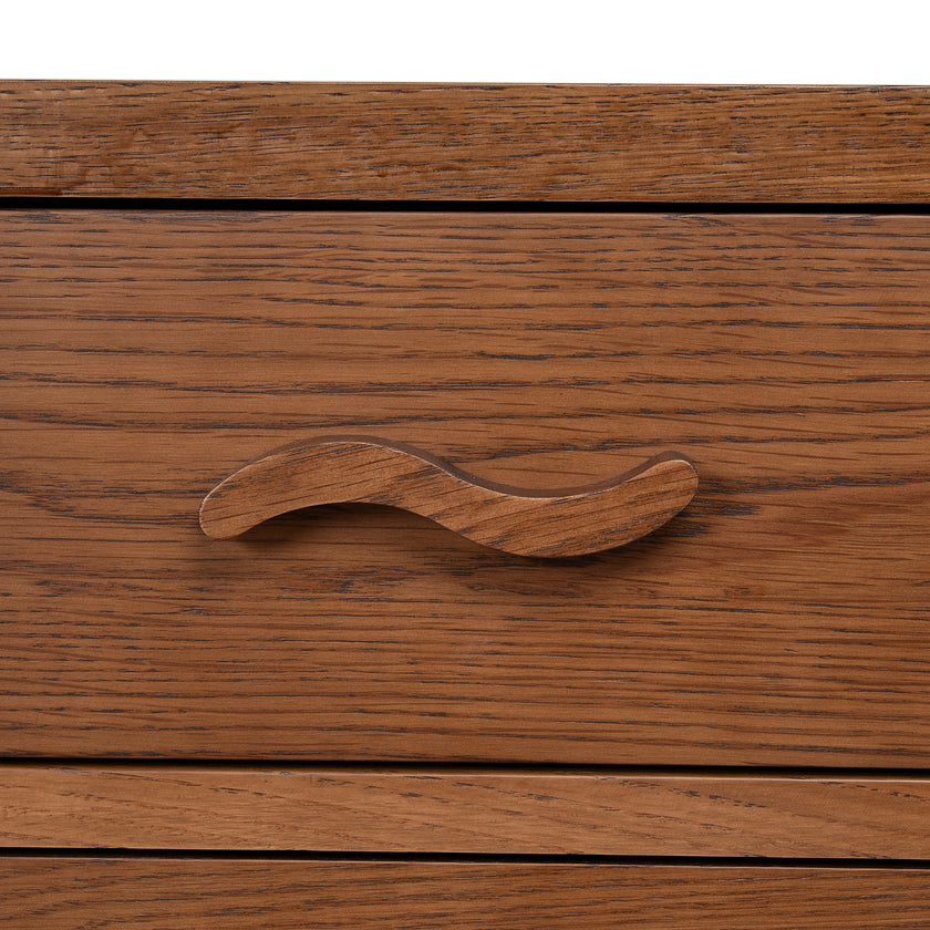 CST12262-OW 50cm Bedside Table - Walnut