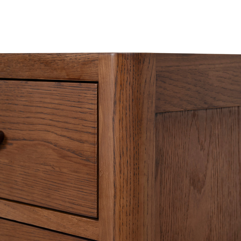 CST12262-OW 50cm Bedside Table - Walnut