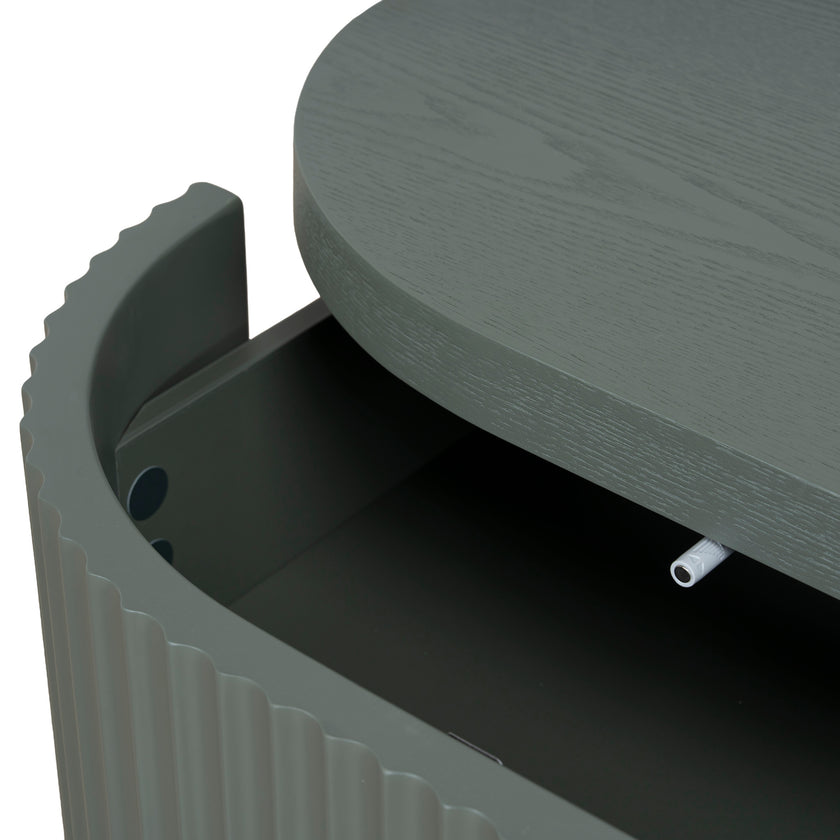 CST12275-DW Bedside Table - Sage Green