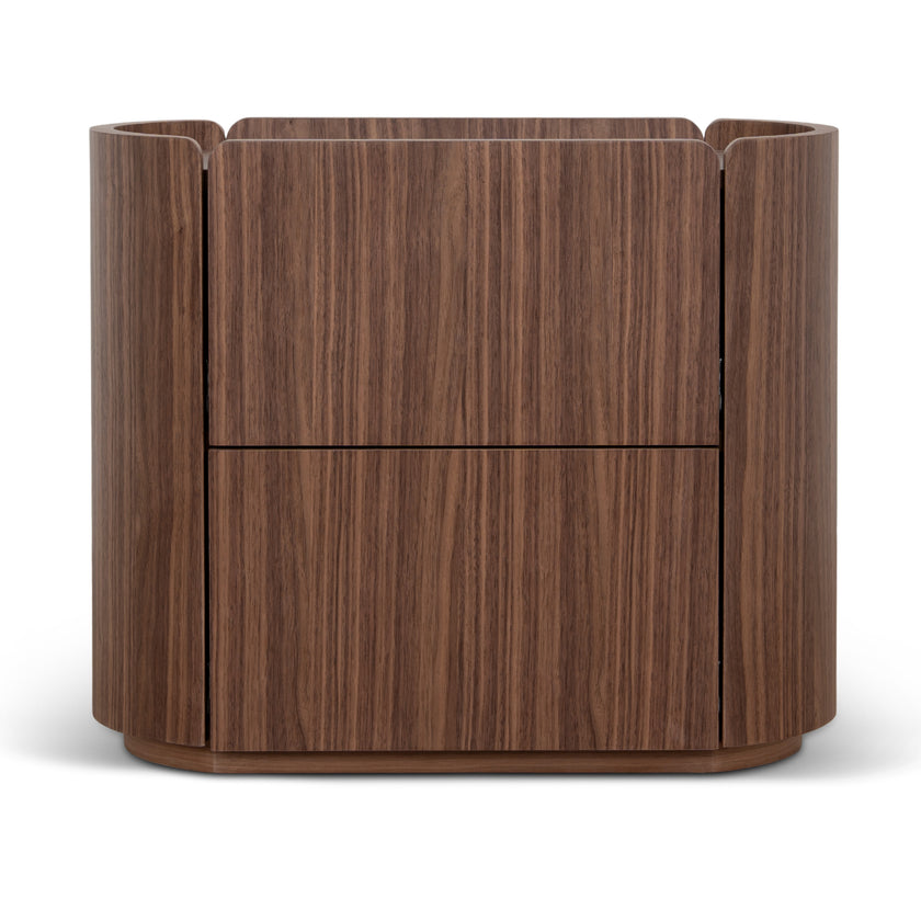 CST12276-CN 60cm Bedside Table - Walnut
