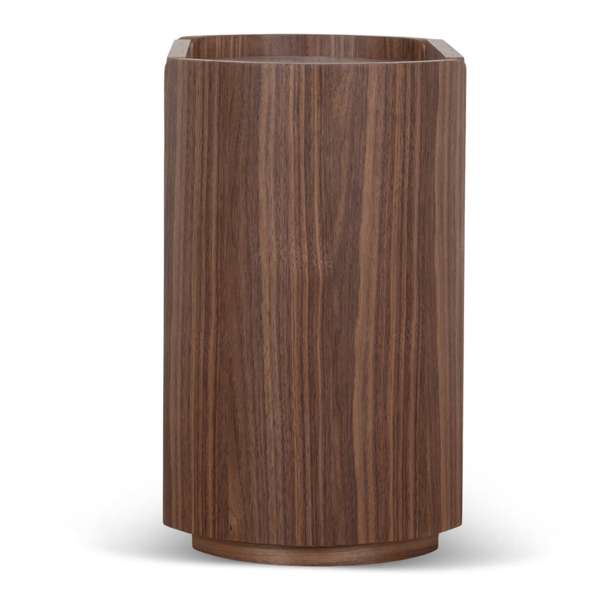 CST12276-CN 60cm Bedside Table - Walnut