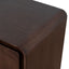 CST12352-AW 56cm Bedside Table - Walnut