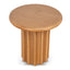 CST12354-NI Round Side Table - Natural