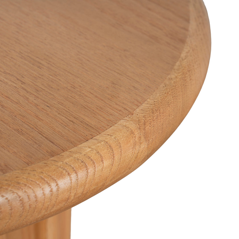CST12354-NI Round Side Table - Natural