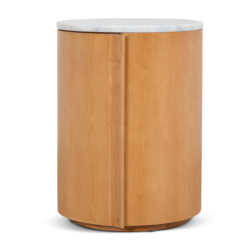 CST12355-NI Round Bedside Table - Natural