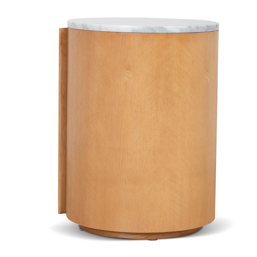 CST12355-NI Round Bedside Table - Natural