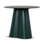 CST12459-CI 60cm Round Tempered Glass Side Table - Green