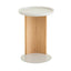CST12551-IG Natural Side Table - Light Beige