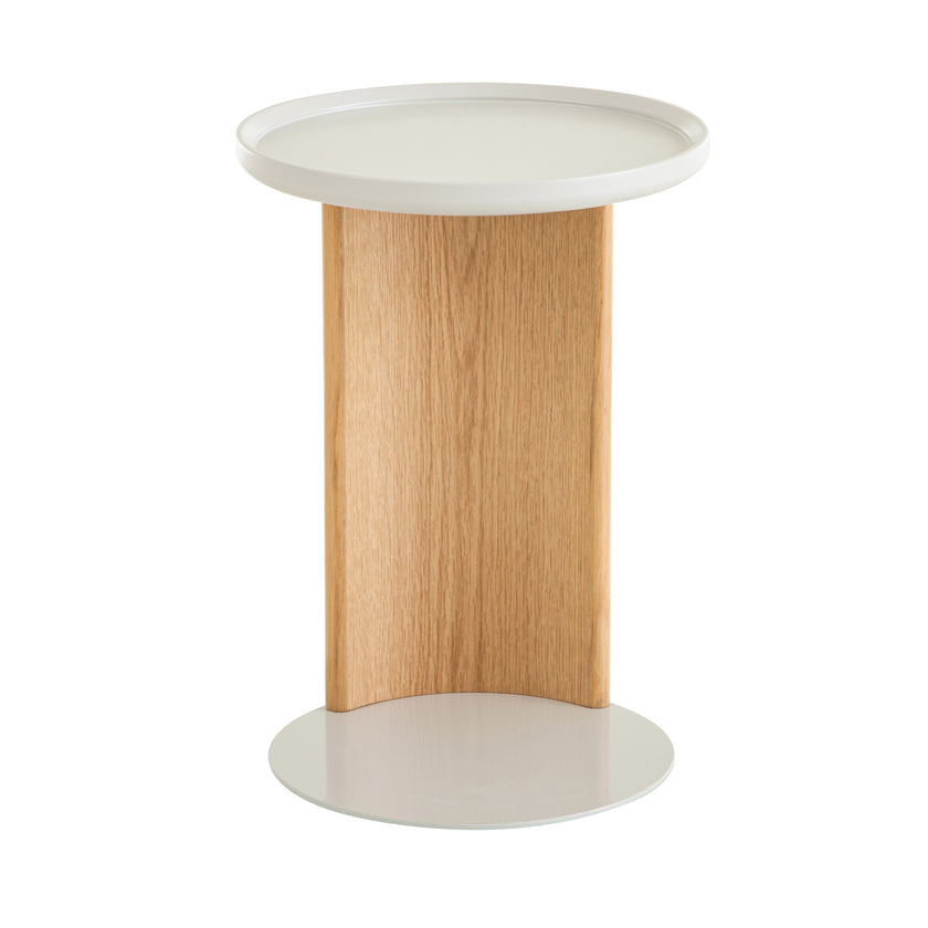 CST12551-IG Natural Side Table - Light Beige