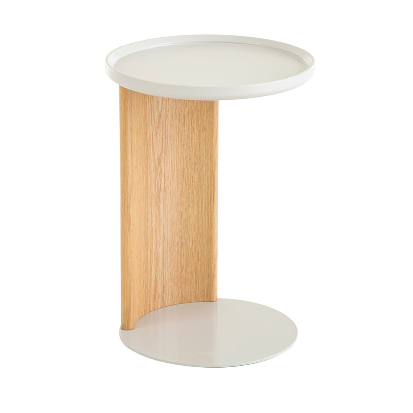CST12551-IG Natural Side Table - Light Beige