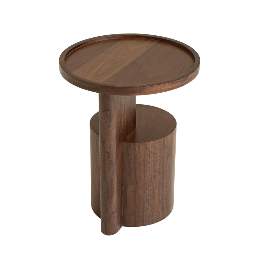 CST12578-IG Side Table - Walnut