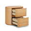 CST12640-MA 60cm Tassie Oak Bedside Table - Natural