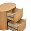 CST12640-MA 60cm Tassie Oak Bedside Table - Natural