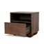 CST12693-KD 50cm Bedside Table - Walnut