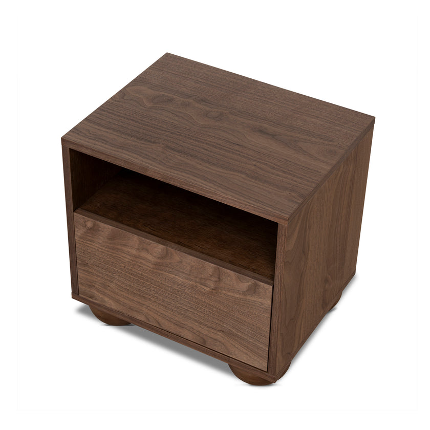 CST12693-KD 50cm Bedside Table - Walnut