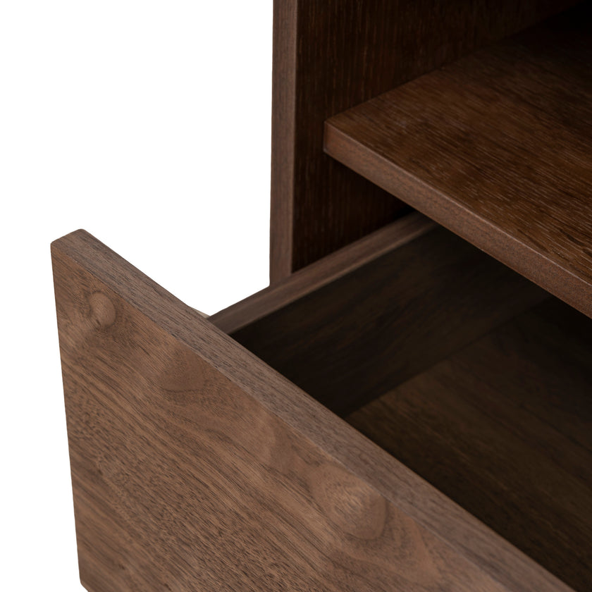 CST12693-KD 50cm Bedside Table - Walnut