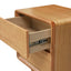 CST12701-MA 52cm Tassie Oak Bedside Table - Natural