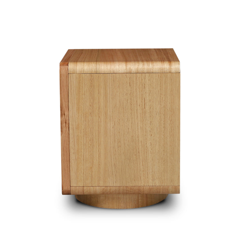 CST12701-MA 52cm Tassie Oak Bedside Table - Natural