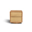 CST12701-MA 52cm Tassie Oak Bedside Table - Natural