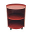 CST12706-BC 37cm Round Side Table - Burgundy Red