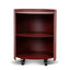 CST12706-BC 37cm Round Side Table - Burgundy Red