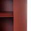 CST12706-BC 37cm Round Side Table - Burgundy Red