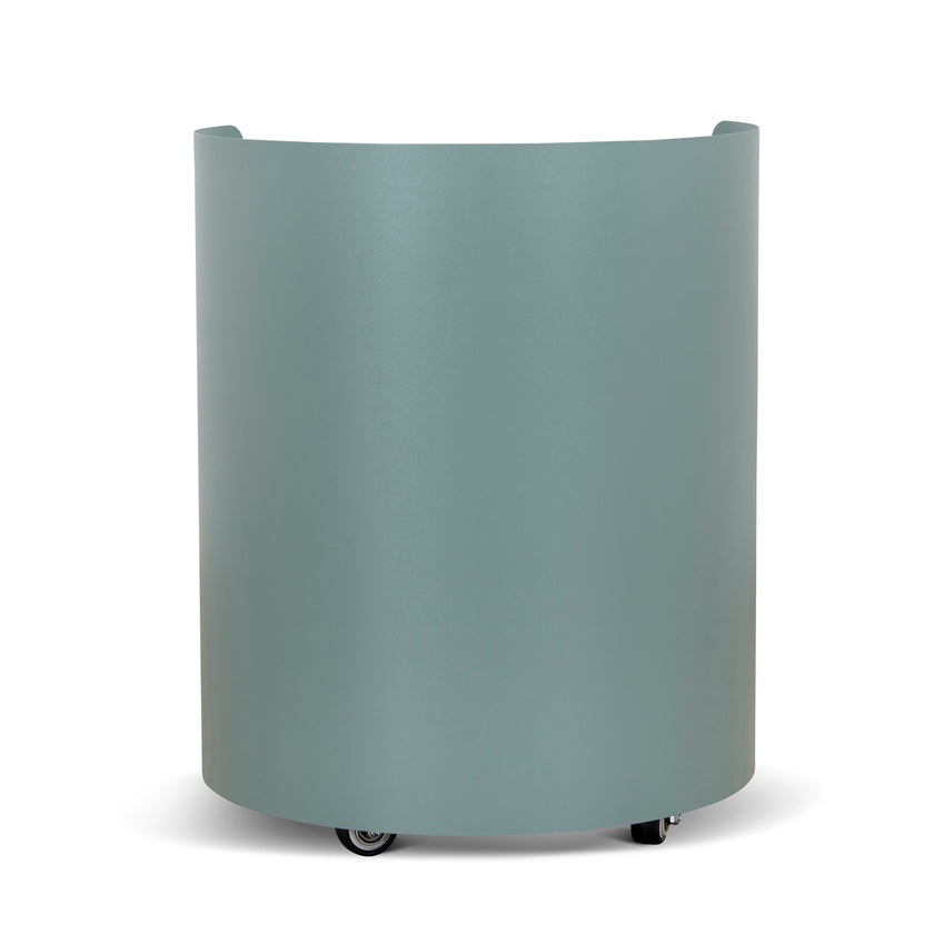 CST12707-BC 37cm Round Side Table - Sage Green