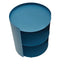 CST12708-BC 37cm Round Side Table - Navy Blue