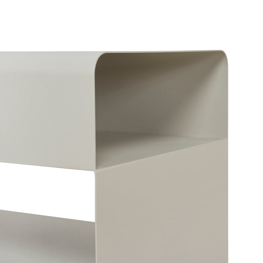 CST12709-BC 40cm Side Table - Almond Milk