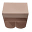CST12710-BC 40cm Side Table - Rose Smoke