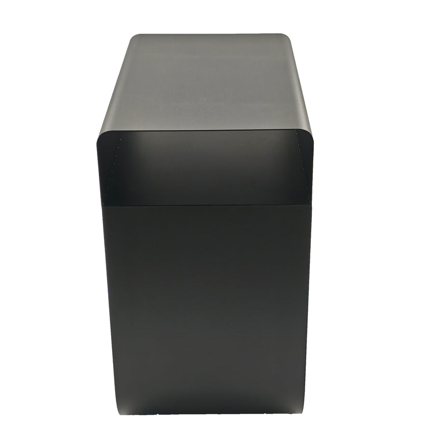 CST12711-BC 40cm Side Table - Full Black