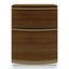 CST12815-VN 45.8cm Bedside Table - Walnut