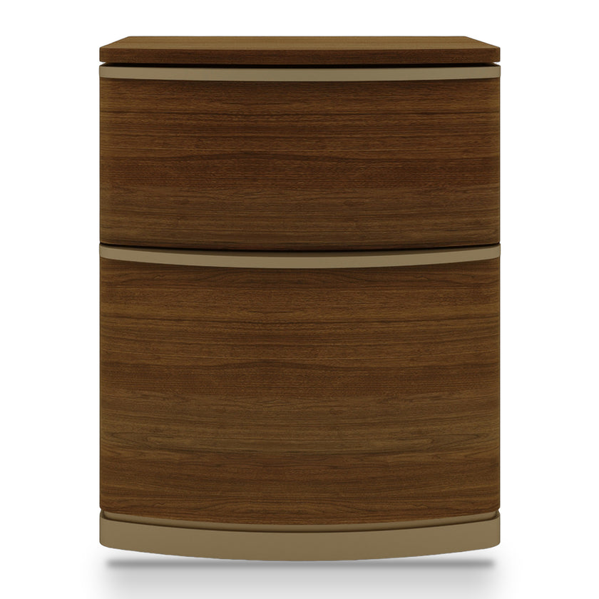CST12815-VN 45.8cm Bedside Table - Walnut