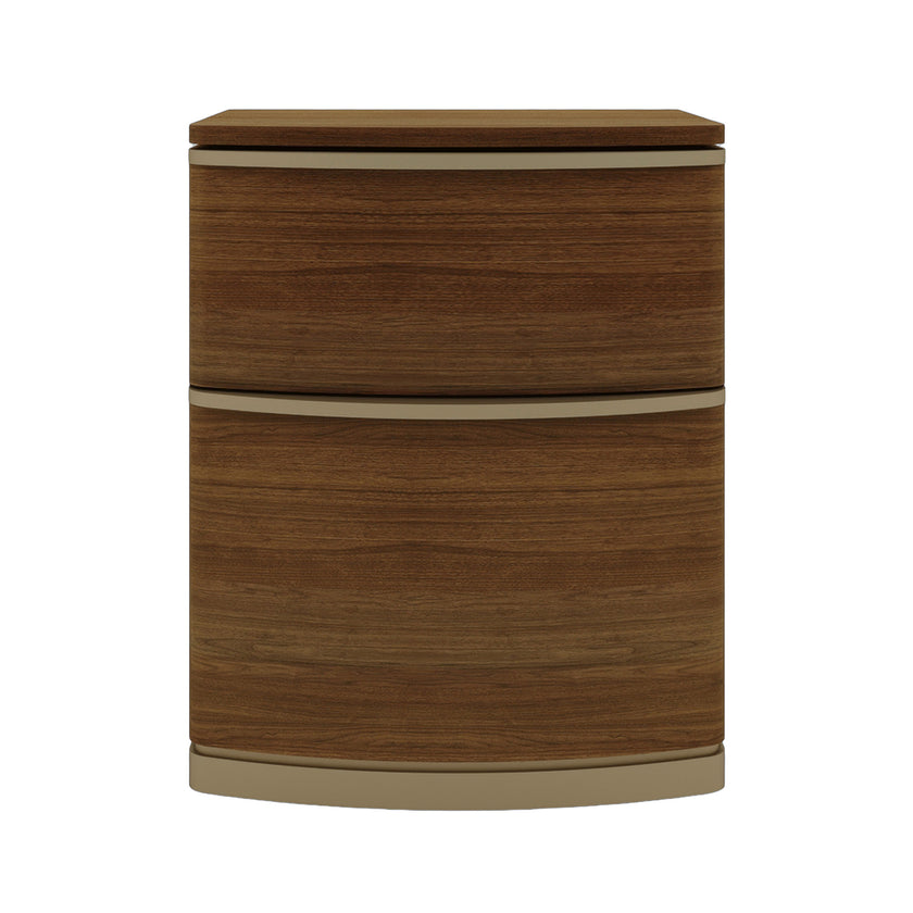 CST12815-VN 45.8cm Bedside Table - Walnut
