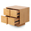 CST12831-NI 52cm Bedside Table - Natural