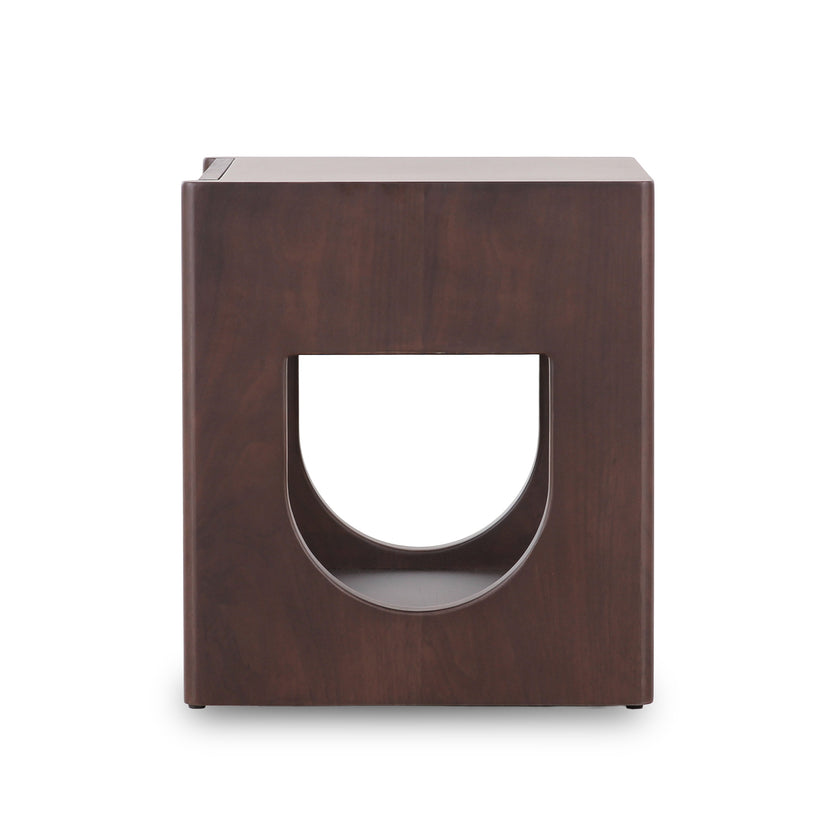 CST12958-DI 50cm Side Table - Walnut