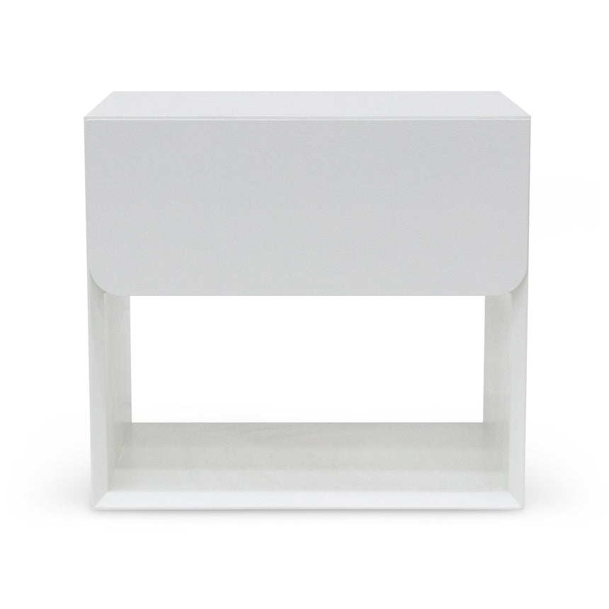 Ex Display - CST6911-CN Oak Bedside Table - White