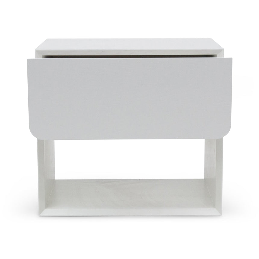 Ex Display - CST6911-CN Oak Bedside Table - White