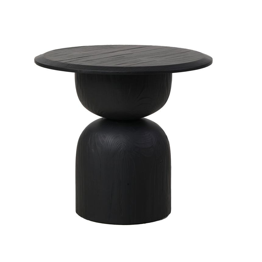 CST8849-IG Bedside Table - Matte Black