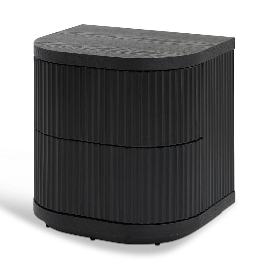 CST6865-SU Wooden Top Side Table - Full Black