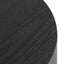 CST8343-DW Bedside Table - Full Black