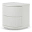 CST8344-DW Bedside Table - Full White