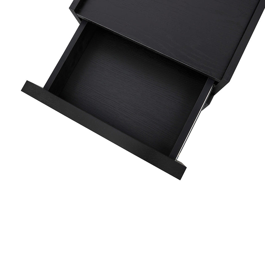 CST8450-KD Bedside Table - Full Black